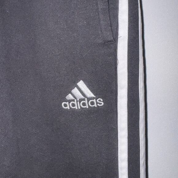 Adidas Fleece Black Pants kids size medium(10/12) - Picture 3 of 7